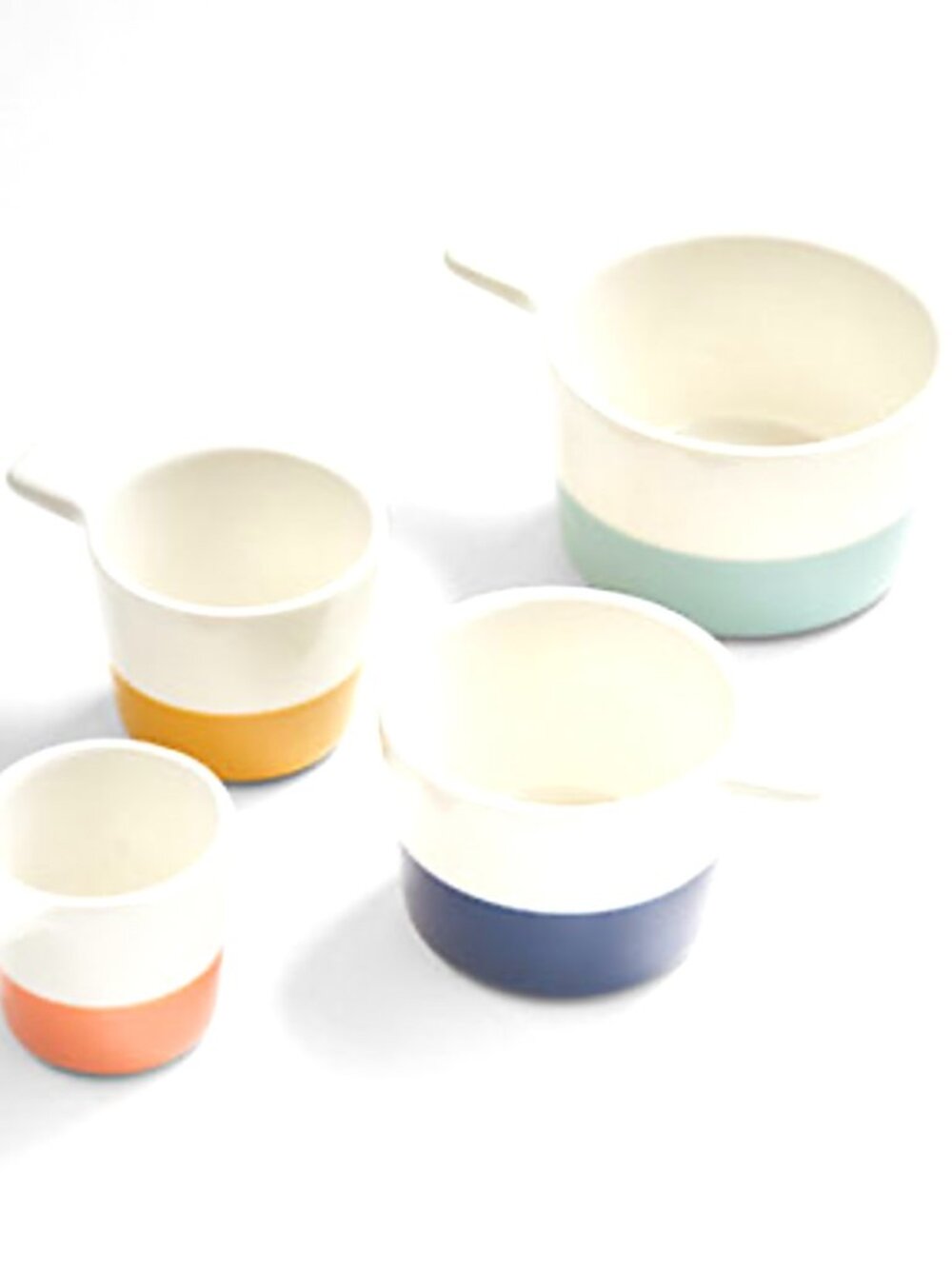 Crate & Barrel Ceramic Measuring Cups